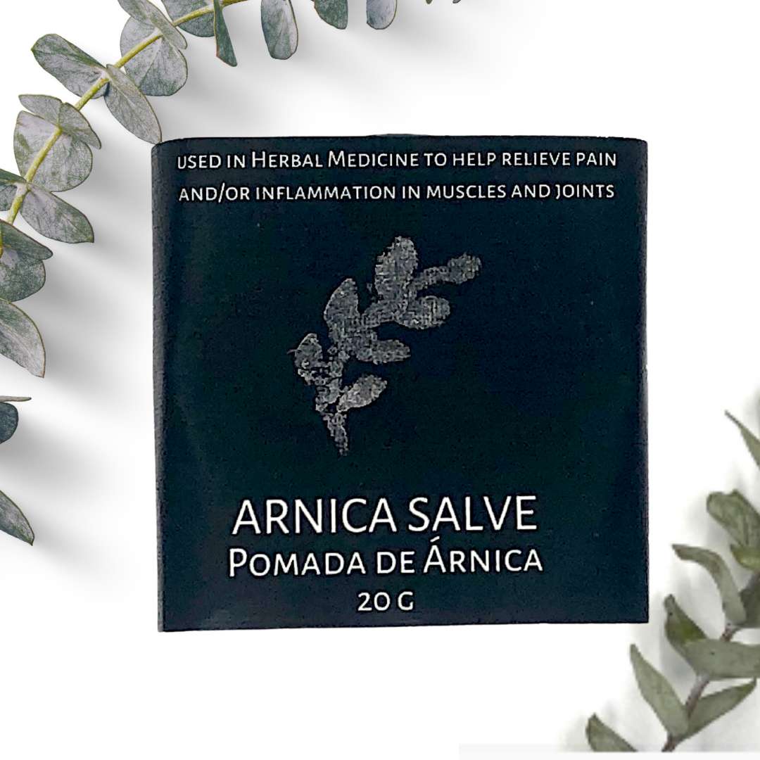 ARNICA SALVE BALM  solomé beauty natural organic botanical cruelty free skincare WHISTLER CANADA