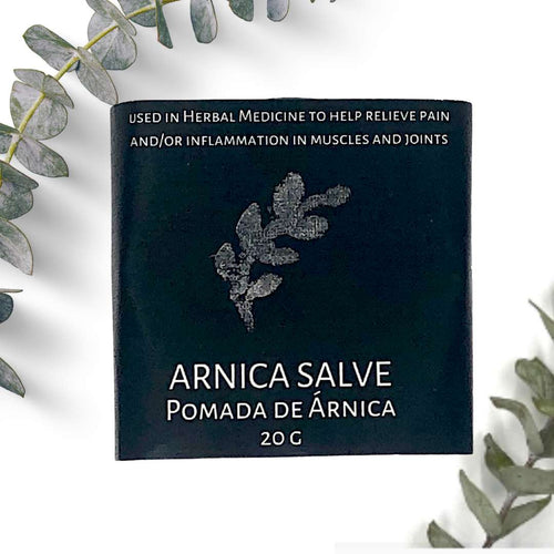 ARNICA SALVE BALM  solomé beauty natural organic botanical cruelty free skincare WHISTLER CANADA