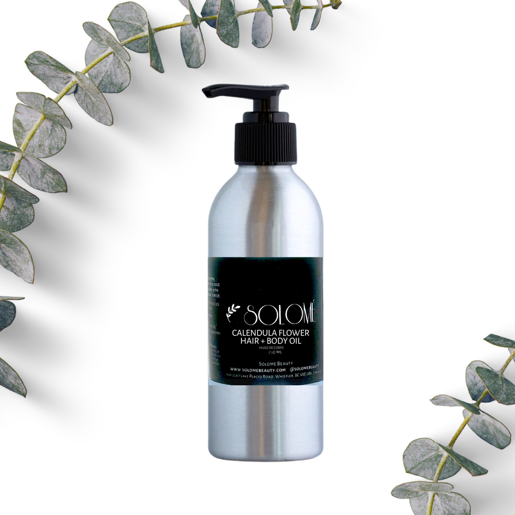 CALENDULA FLOWER HAIR & BODY OIL