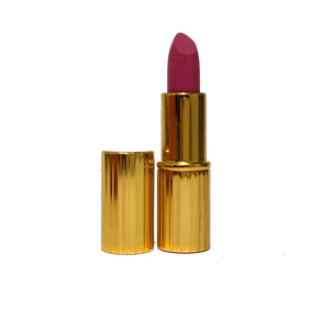 "Solomé Beauty’s Lip & Cheek Colour in Camelia – a soft, rosy hue in a chic, compostable tube, perfect for a natural glow.