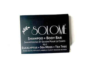 Shampoo + Body Bar ( Eucalyptus + Sea Moss + Tea Tree)