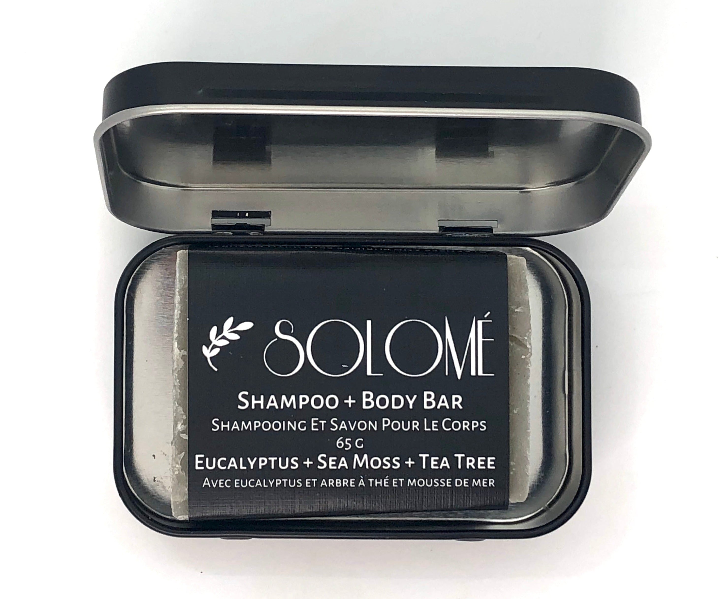 Shampoo + Body Bar ( Eucalyptus + Sea Moss + Tea Tree)
